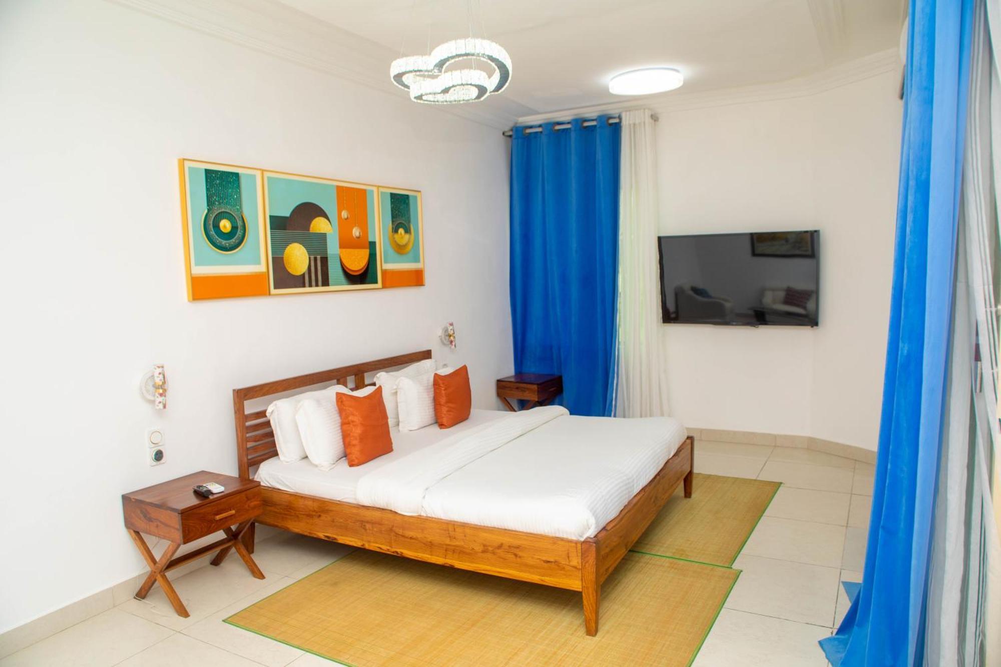 Hotel Les Orchidees Cotonou Zimmer foto