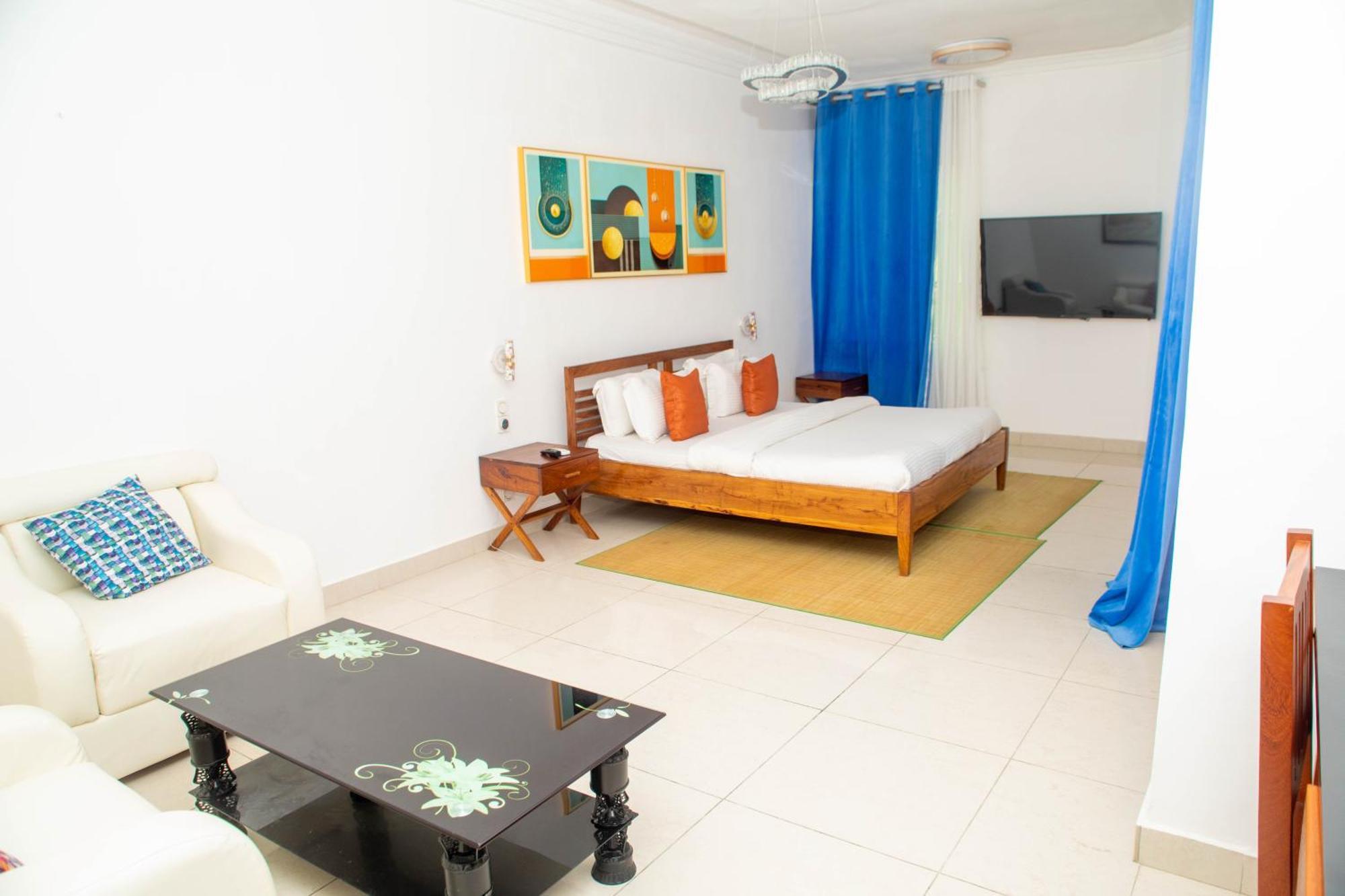 Hotel Les Orchidees Cotonou Zimmer foto