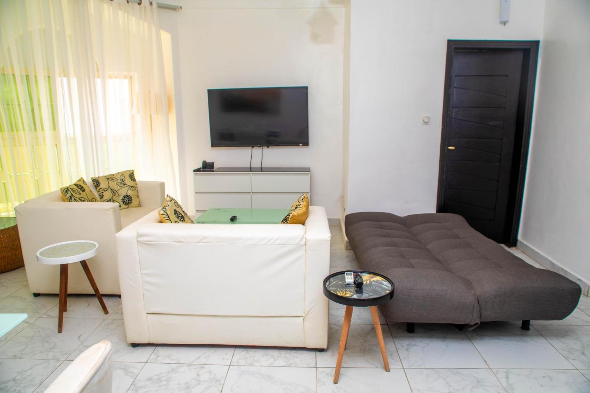 Hotel Les Orchidees Cotonou Zimmer foto